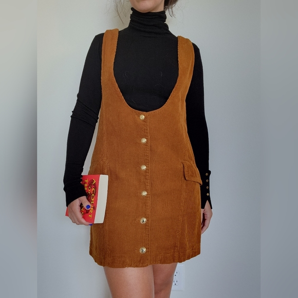 Zara New size small corduroy jumper brown - Picture 2 of 4